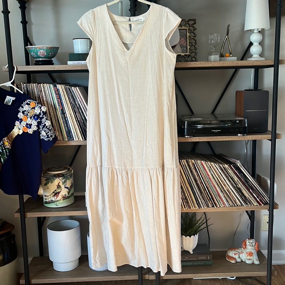 Molly Bracken Pinstripe Maxi